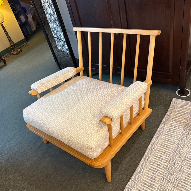 2020s Nickey Kehoe Spindle Back Viewing Chair For Sale - Image 5 of 12