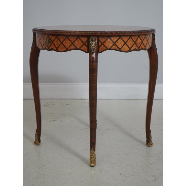 Age: Approx. 5 Years Old Details: Model 5005-961 1 Drawer Front High Quality Construction French Louis Style Brass Ormolu...