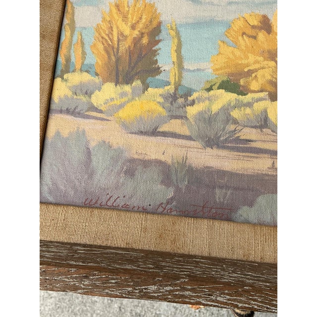 Vintage William Hamilton Landscape Oil Painting For Sale - Image 11 of 17