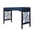 Swirl Writing Desk - Navy For Sale In West Palm - Image 6 of 9