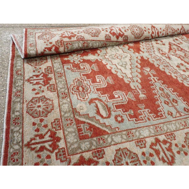 Textile Galerie Shabab Collection Mid-20th Century Persian Veece Rug For Sale - Image 7 of 7