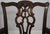 2000 - 2009 Set of 8 Maitland Smith Chippendale Mahogany Dining Room Chairs For Sale - Image 5 of 18