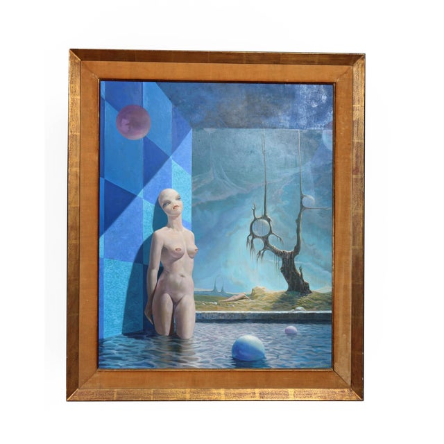 Arthur Maria Rener, Composition, 1965, Oil on Board For Sale - Image 11 of 11