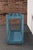 Early 20th Century Primitive American Robin's Egg Blue Painted Wood Umbrella or Cane Stand For Sale - Image 5 of 17