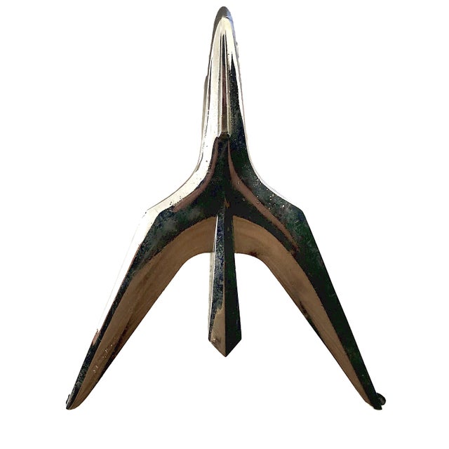 Mid-Century Modern “Flying Eagle” Hood Ornament Presented as Decorative Sculpture For Sale - Image 9 of 10