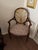 Mid 20th Century Pair Hickory Chair Anthenion Accent Arm Chairs Gold Gilt Floral Upholstered For Sale - Image 12 of 12