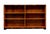 Mid-Century Scandinavian Teak and Zebrawood Low Open Bookcase, 1950 For Sale - Image 6 of 11