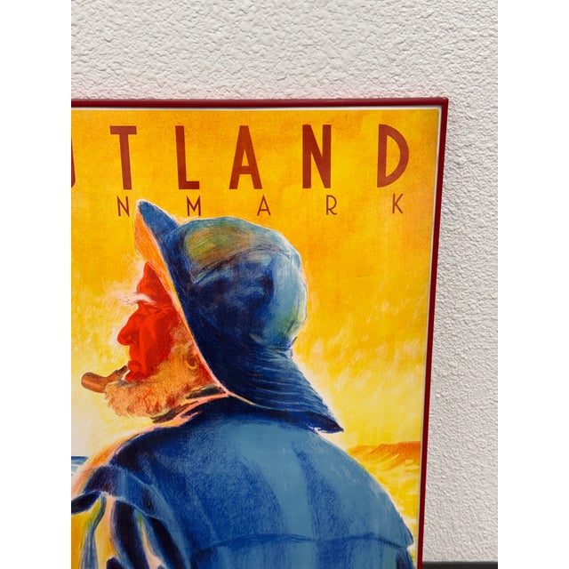 Henrik Hansen "Jutland Denmark the Bathing Beach of the Continent" Poster Print For Sale - Image 4 of 12