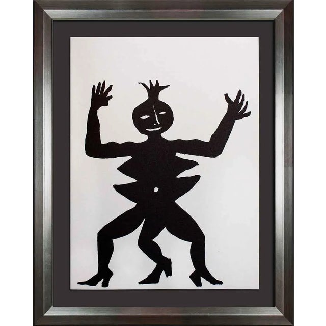 Abstract 1970s Vintage Alexander Calder Original Color Lithograph - A Pair For Sale - Image 3 of 5