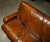 Mid-Century Modern Hand Dyed Brown Leather Sofa by Marcel Breuer For Sale - Image 6 of 15