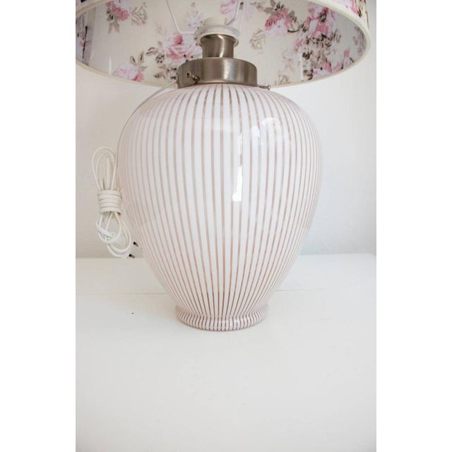 Italian Table Lamp from Vetrarti Murano For Sale - Image 16 of 18