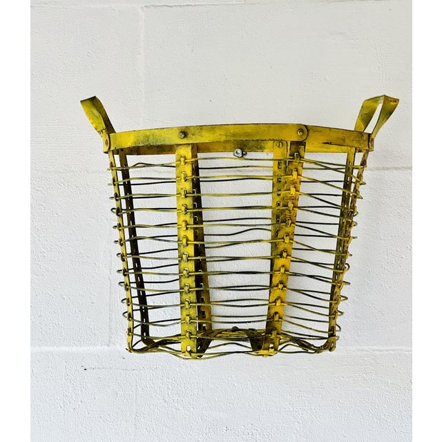 Vintage Mesh Wire Basket, 1960 For Sale - Image 5 of 9