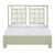 Finn Standard Bed Queen - Celery Green For Sale - Image 12 of 12