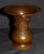 Japanese Antique Japanese Bronze Vase With Figural and Landsape Motif For Sale - Image 3 of 14