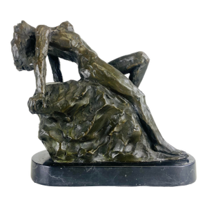 Dynamic Female Nude Sculpture by Auguste Rodin