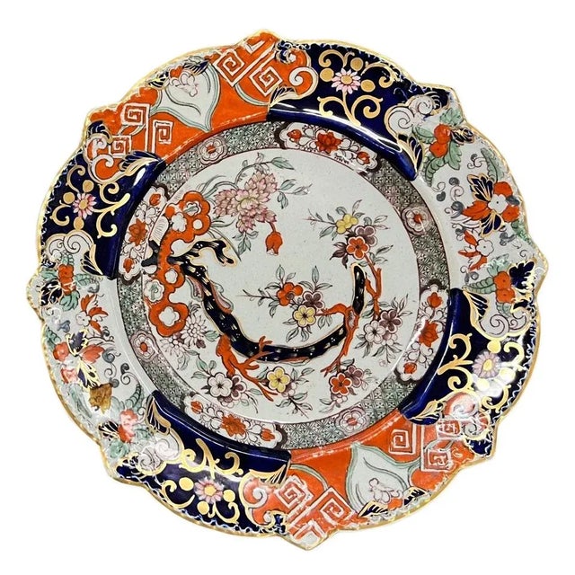 Mason's Ironstone Masons Ironstone Plates - a Pair For Sale - Image 4 of 9