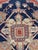 Antique Persian Serapi Carpet Handmade Oriental Rug Light Blue, Ivory, Rusty Red For Sale - Image 15 of 18