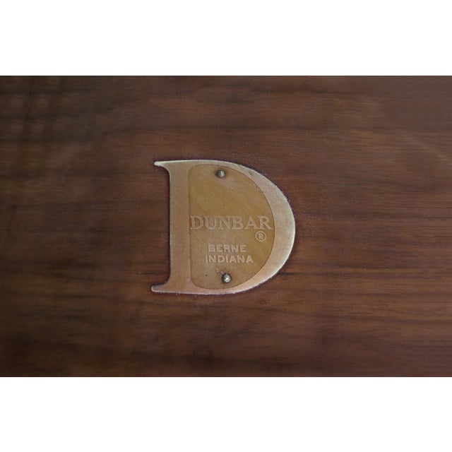 Mid-Century Walnut Extendable Dining Table by Edward J. Wormley for Dunbar For Sale - Image 15 of 17