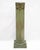 Louis XVI Style Pedestal Column in Olive Green For Sale - Image 4 of 8