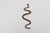 1930s Art Deco Hammered Cast Brass Snake Form Serpentine Sculpture For Sale - Image 5 of 14
