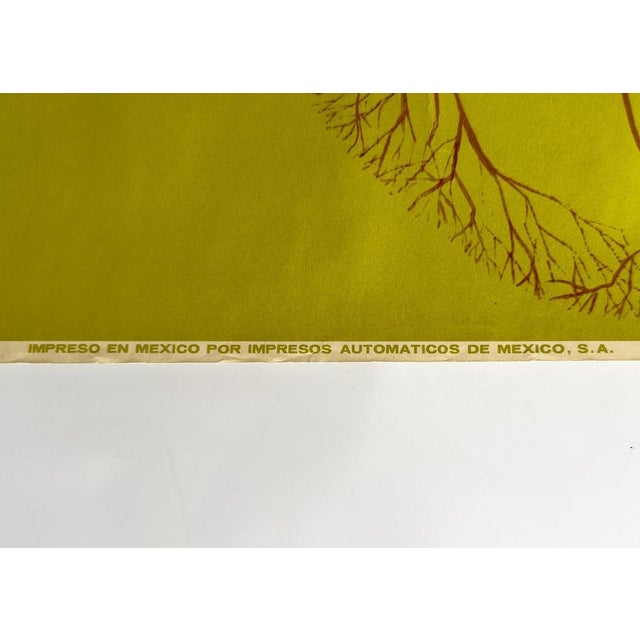 Green Mexico 68 Olympics Poster from Lance Wyman, 1968 For Sale - Image 8 of 11