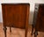 1930s Pair of French Style Dark Mahogany Nightstands / Bedside Tables For Sale - Image 12 of 13