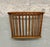 1960s Mid Century Spindled Magazine Holder Rack For Sale - Image 10 of 11