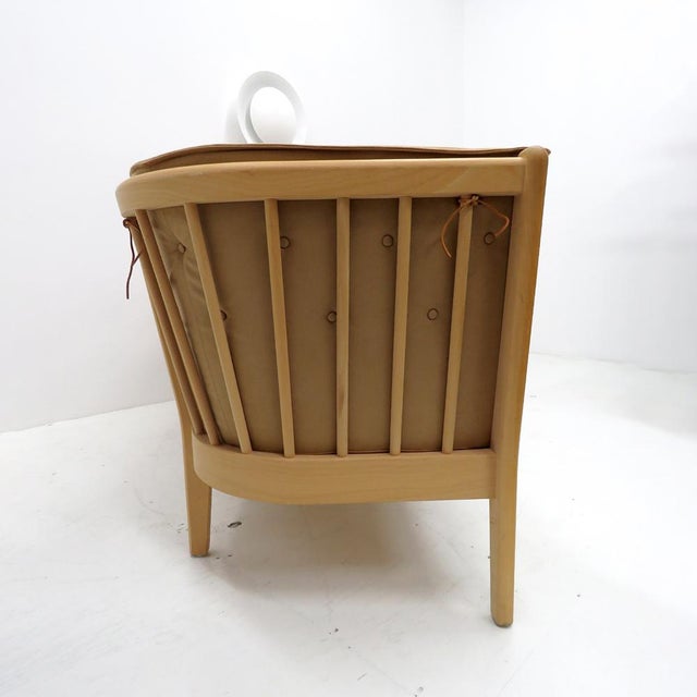 Mid-Century Modern Two Seater Sofa by Wojtek D Carstens for Stouby Mobler For Sale - Image 3 of 9