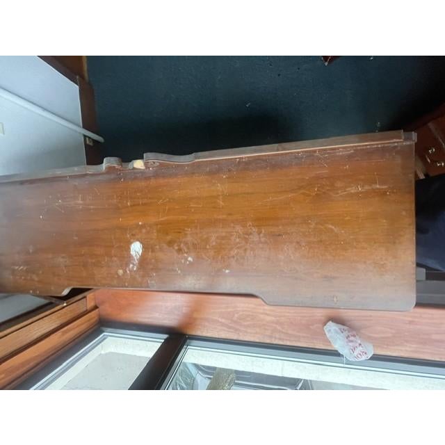 Wood Vintage 1930s Federal Revival Mahogany Buffet Sideboard For Sale - Image 7 of 17