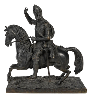 Bronze Sculpture of The King of France, 1800s
