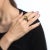 Vintage Snake Ring 18 Karat Gold Enamel Flexible Estate Fine Jewelry Scales size 10 For Sale In Los Angeles - Image 6 of 7