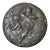 Antique 19th Century Heavy Lead Cherub Putty Figural Circular Relief Plaque Art For Sale