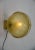 Mid-century modern wall lamp made of blown glass and polished brass. Four items available. Very good original condition....
