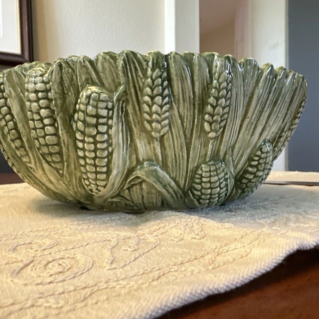 Mid-Century Modern Vintage Fitz & Floyd Autumn Bounty Turkey Thanksgiving Covered Serving Bowl For Sale - Image 3 of 7
