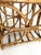 Mid-Century Modern Vintage Rattan Butterfly Design Magazine Rack For Sale - Image 3 of 6