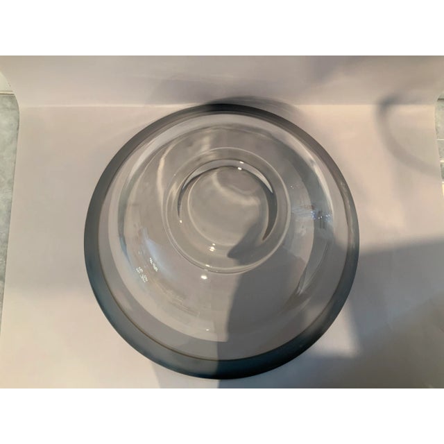 Dorothy Thorpe Sterling Silver Rimmed Serving/Centerpiece Bowl For Sale In New York - Image 6 of 8