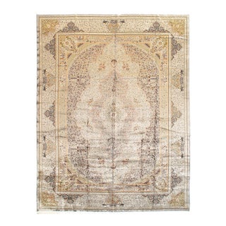 Pasaargad DC Exquisite Tabriz Design Paris Palace Fine Power Loom v. Silk Rug For Sale