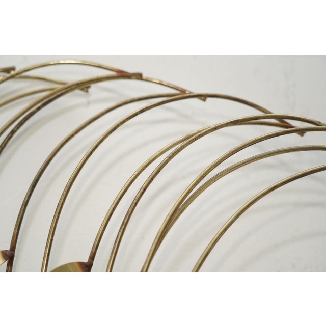 Large Signed Curtis Jere Peacock in Flight Wall Art – Vintage 1980s For Sale - Image 9 of 13