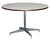 Eames 1960s MCM Eames Style 4' Round Table Metal Base For Sale - Image 4 of 11
