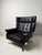 Saporiti Italia Large Leather Armchair attributed to Sergio and Giorgio Saporiti for Saporiti Italia, 1950s For Sale - Image 4 of 10