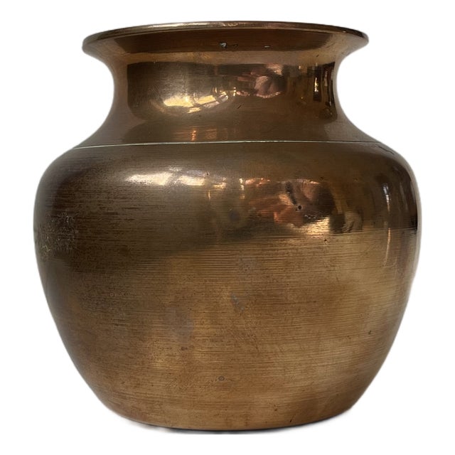Scandinavian Art Deco Vase in Bronze, 1930s For Sale