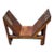Early 20th Century Antique Wood Bookshelf Primitive Design For Sale