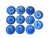 Set of 11 Room Collection Spode Blue Room Dinner Plates For Sale