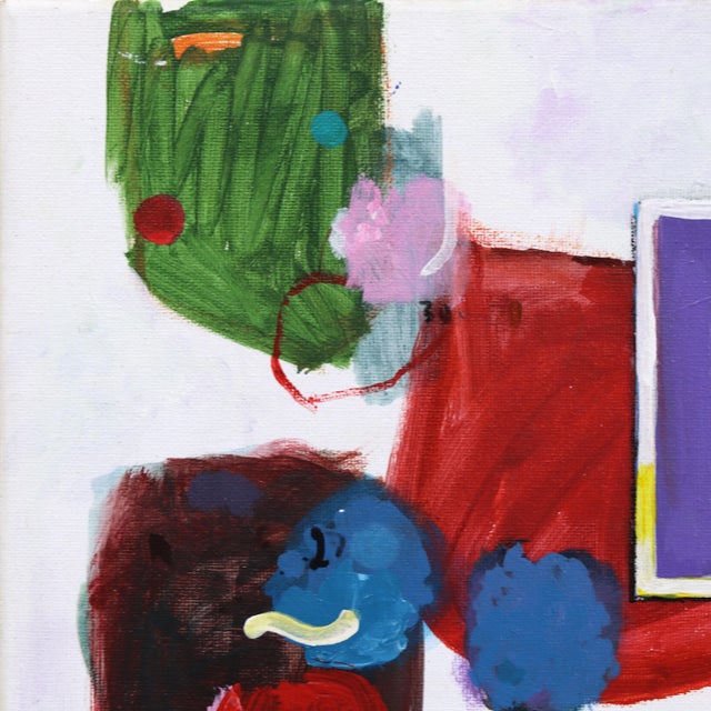Nba R - Original Colorful Basketball Pop Art Oil Painting on Canvas For Sale In Los Angeles - Image 6 of 9