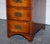 Vintage Military Campaign Twin Pedestal Desk in Yew Wood For Sale - Image 6 of 18