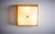 1960s Flush Mount with Wooden Frame, Italy, 1960s For Sale - Image 5 of 6