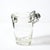 Transparent Aesthetic Movement Silver Spider Sculpture Crystal Vase Signed Leerdam Crystal For Sale - Image 8 of 15