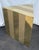 Paul Evans Style Mid-Century Modern Gold Cityscape Triangular End Side Table For Sale In Philadelphia - Image 6 of 11