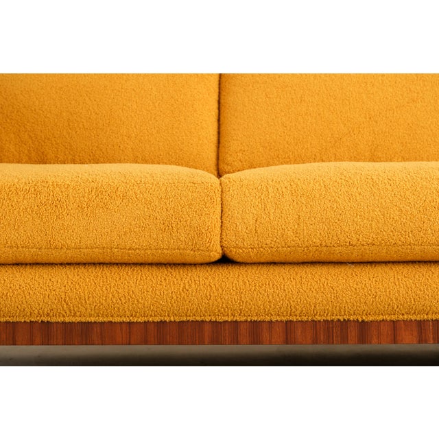 Rosewood Case Sofa in the Style of Milo Baughman, 1970s For Sale - Image 12 of 17