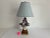 1950s Italian Floral Bouquet Lamp & Shade For Sale - Image 13 of 18